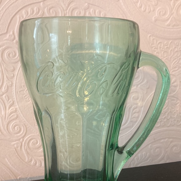 14oz thick coke glass mug ~ coca-cola - Picture 2 of 9